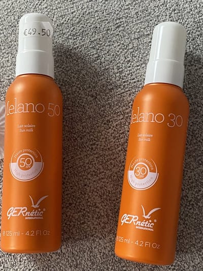 Sun Milk   Melano 30  Gernétic international
