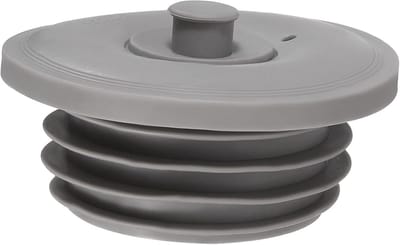 Silicone afvoerbuis afdichtring met stop voor 60-65 mm PVC buizen
