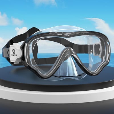 Mistbestendig en lekvrij snorkelmasker voor kinderen - Duikmasker met neusmasker - 180° high-definition panoramische bril - Zwembril voor jongens meisjes en tieners van 4-14 jaar Snorkelmasker