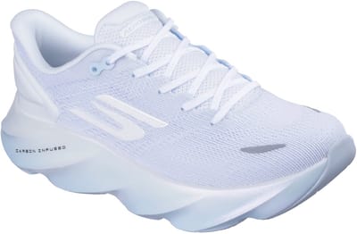 Skechers SKX AERO BURST Dames Sportschoenen - Wit / Blauw