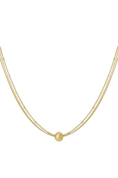 Tijdloze bedelketting - zilveren kleur /