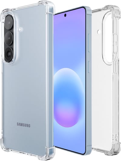 iTech telefoonhoesje geschikt voor Samsung A57 hoesje siliconen - backcover - optimale bescherming - Transparant