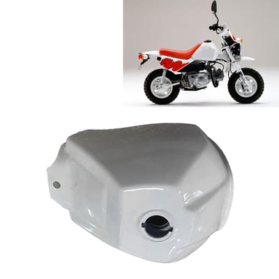 IJzeren Oliepot Motorfiets Benzine Gas Brandstoftank Voor Monkey Bike Z50R (Baja)1979 tot 1999 gray