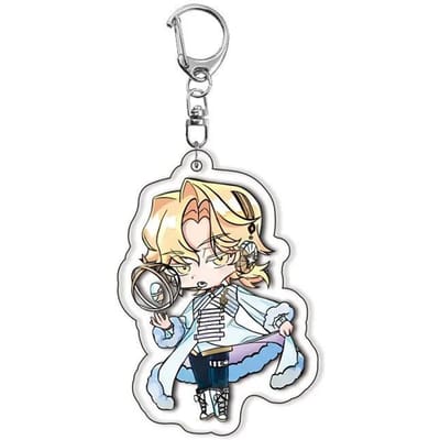 Animation ALIEN STAGE Pendentifs Périphériques Porte-clés Acrylique Périphérique Créatif Nouveau Mignon Pendentif Décoration 5cm gray