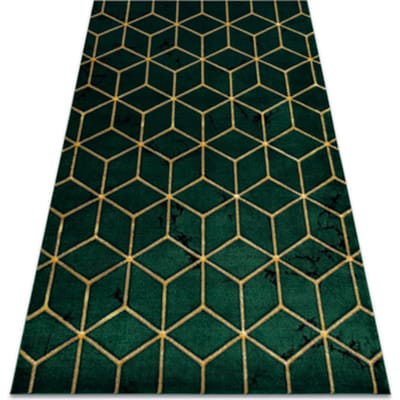 Kleden Rugsx Tapijt EMERALD exclusief 1014 glamour, stijlvol ku 80x150 cm