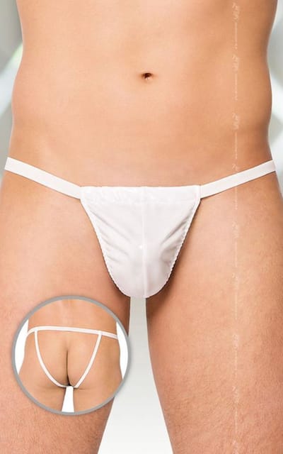 SoftLine Collection - Sexy jockstrap met wetlook wit S t/m L