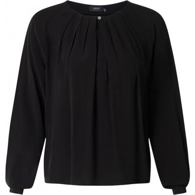YEST Dionne Tops - Black - maat 48