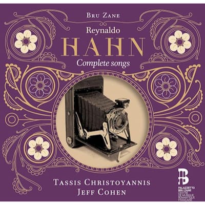 Tassis Christoyannis & Jeff Cohen - Hahn: Complete Songs (4 CD)