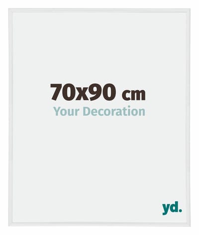 Your Decoration - Fotolijst 70x90 cm - Kunststof - Wit Hoogglans - Annecy
