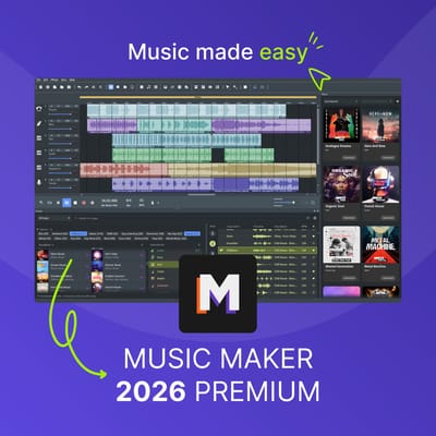 Magix Music Maker Premium 2026 - Muziek Software - Windows - Download