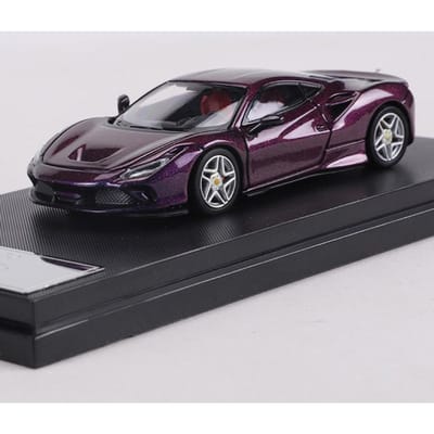 Hone Model 1:64 F8 Tributo Sportwagen Speelgoed Legering Simulatie Auto Model Verzameling Displaystuk gray