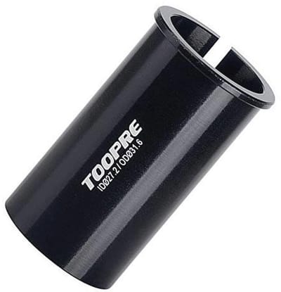 Fiets Zadelpen Adapter voor MTB, Stadsfiets en Racefiets - Verstelbare Aluminium shim