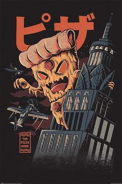 Ilustrata Pizza Kong - Maxi Poster - 61 x 96.5 cm