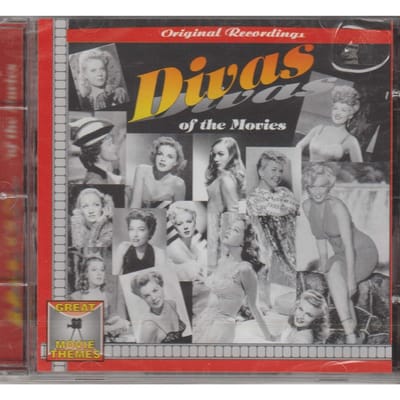 CD DIVERSEN - Divas Van De Films GREAT MOVIE THE Niet-Japanse Soundtracks & Musicals Gebruikt gray