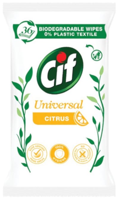 Cif Reinigingsdoekjes - 36st - universal citrus