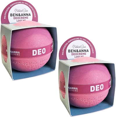 Ben & Anna - Love Me - Poly Potato Deocrème - 2 Pak- 2x 40GR