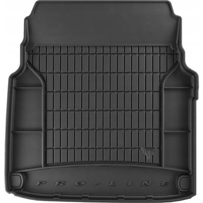 Premium Kofferbakmat met Organizer Functie - Geschikt voor Mercedes E-Klasse W211 Sedan (2002-2009) - TPE Rubber - Zwart - FROGUM