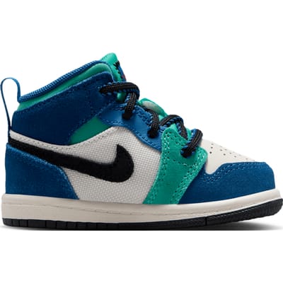 Jordan Aj1 Mid Babyschoenen - Beige - Maat 21 - Mesh/Synthetisch