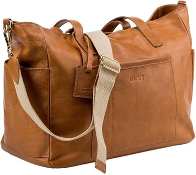 Leather Tote Brown Fifth Avenue Collection