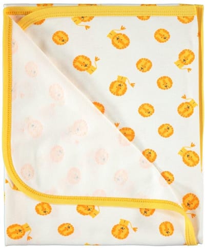 Baby deken jongens - Leeuw