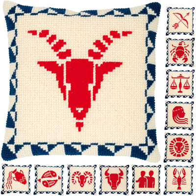 Vervaco - Kruissteekkussen kit - Astrologie sterrenbeelden - PN-0169792 - Borduren - Borduurpakket - Borduurpakket volwassenen - Borduurpakket kind