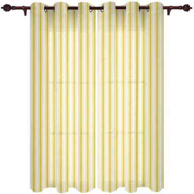 Moderne Gordijnen met Verloopstrepen voor Woonkamer Slaapkamer Gordijn Keuken Behandeling Jaloezieën Draperieën 135W x 92H(cm) x1