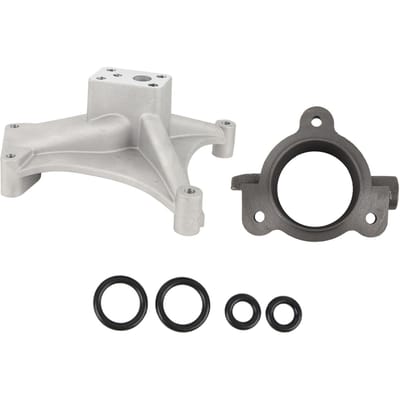 Turbo Voet Uitlaathuis DP0177 Vervanging voor Ford 7.3L Powerstroke Diesel 1994 tot 1997 gray