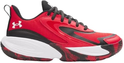 Under Armour Lockdown 8 Junior Basketbalschoenen Rood EU 35 1/2 Kinderen