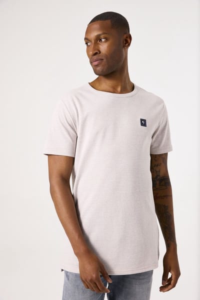 GARCIA Heren T-shirt Gray Korte mouw
