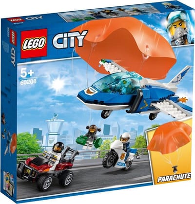 LEGO City Sky Police Parachute Arrest 60208
