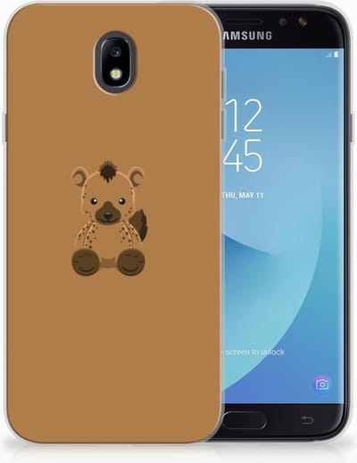 Samsung Galaxy J7 2017 | J7 Pro Telefoonhoesje met Naam Baby Hyena