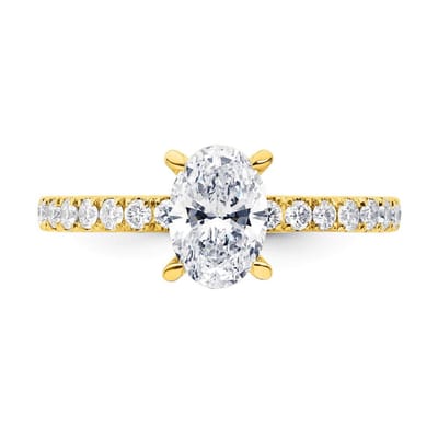 Luna Creation - 706.7354 - Ring - Dames - 585GG - Ringmaat 54