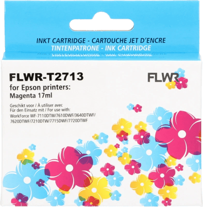 FLWR - Inktcartridges / 27XL magenta - Geschikt voor Epson