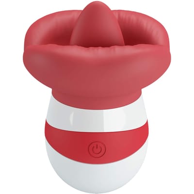 Pretty Love - Mina - Clitoris Vibrator - Likkende Tong Functie - Rood