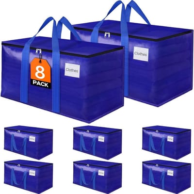Extra Grote Verhuisdozen met Ritssluiting en Handvatten