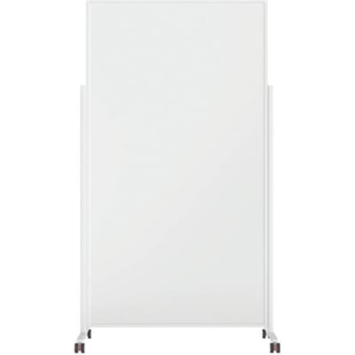 magnetoplan Whiteboard Vario (b x h) 100 cm x 180 cm Wit Gelakt, Glad Aan beide zijden te gebruiken, Horizontaal- of verticaalformaat