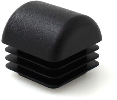 Dailygoods- Afdekkappen 16 stuks - 25 mm - Domed Ribbed Inserts - Stoppers/Plugs - Voor Tafelstoel/Meubelpoten - Goede pasvorm voor veiligheid - Meubelbeschermers