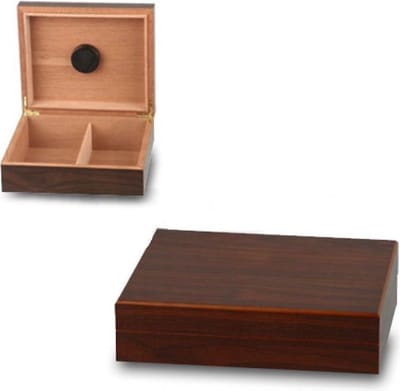 Bookwill Humidor Walnoot exclusive