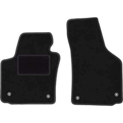 Voormatten zwart voor: Seat Leon II hatchback (2005-2012)
