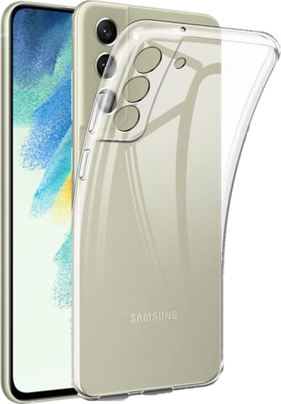 Hoesje voor Samsung Galaxy S21 FE 5G backcover Shockproof siliconen Transparant