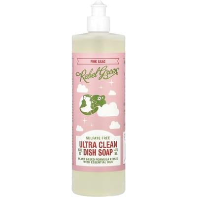 Ultra Clean Afwasmiddel, Roze Lila, 473 ml(16 fl oz) white