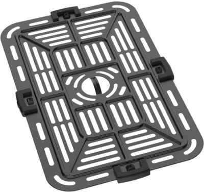 Instant Vortex Dual 8L Grill Tray - Origineel vervangend accessoire - Perfecte pasvorm voor Dual Basket Airfryer 7,6L - Verhoogd ontwerp voor 360° luchtcirculatie - Duurzame hittebestendige constructie - Antiaanbaklaag - Vaatwasserbestendig
