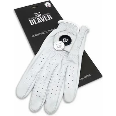 Golfhandschoenen Rechtshandig Beaver Golf Logo-Ballmarker
