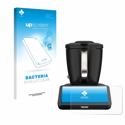 upscreen - Screenprotector voor Vorwerk Thermomix TM7 - Folie Beschermfolie transparant antibacterieel