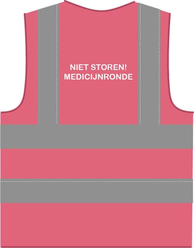 Medicatie hesje RWS roze