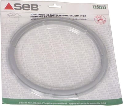 pakking voor Delicio RVS snelkookpan 4,5l-6l-7,5l diameter 220mm - seb - 980157