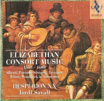 Hespèrion XX, Jordi Savall - Elizabethan Consort Music, 1558 - 1603 (CD)