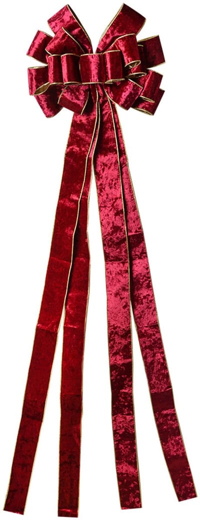 Clayre & Eef Decoratie Strik 33x135 cm Roze Synthetisch