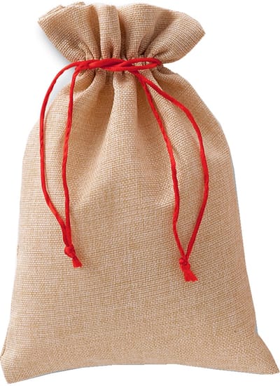 Folia cadeautas jute-look, 170 x 250 mm, naturel