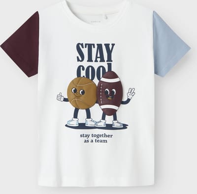 NAME IT - NMMKYLER SS TOP BOX - Jongens - T-shirts